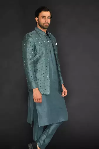Bandgala With Kurta And Slim Pant