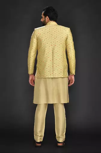 Bandgala With Kurta And Slim Pant