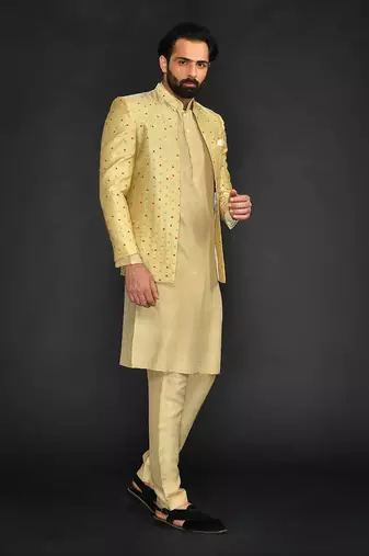 Bandgala With Kurta And Slim Pant
