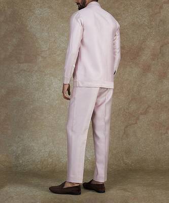 Herringbone Silk Blend Jacket With Trouser 2