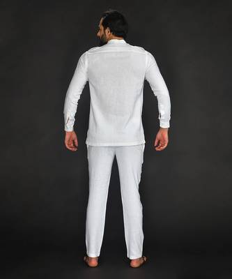 Front Open Short Pathani With Pant 2
