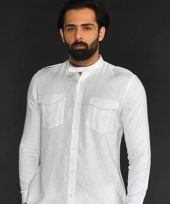 Front Open Short Pathani With Pant 3