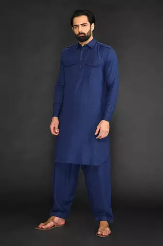 Pathani With Slim Pant