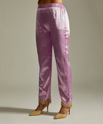 Lilac Kurta Pants Set 3
