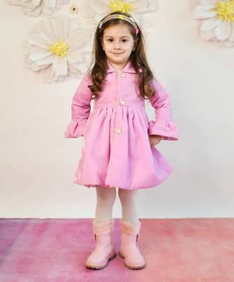 Lilac Velvet Dress 1