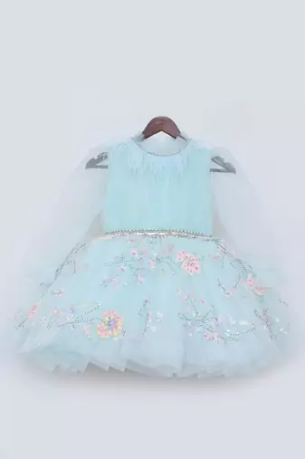 Aqua Blue Frock