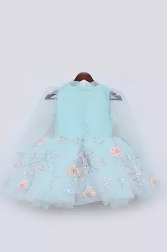 Aqua Blue Frock