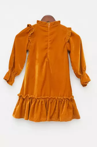 Musterd Velvet Dress