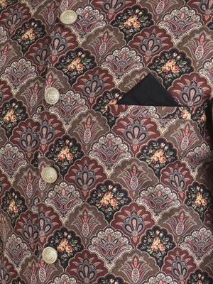 DEYANN Cotton Printed Sherwani With Trouser Set For Men 6