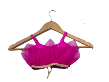 Aglare lehenga choli for baby girl lehenga choli saga satin embroidered lehenga choli. Pink 4
