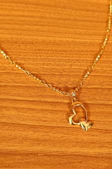 Gold pendants