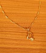 Gold pendants