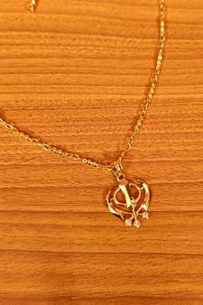 Gold pendants