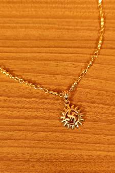 Gold pendants