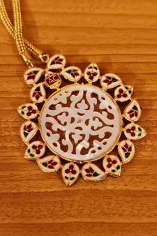 White pendants