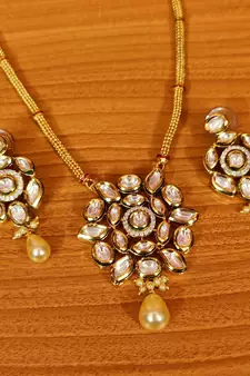 White pendants