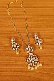 White pendants
