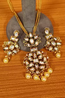White pendants