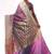 Mauve Tanchoi Banarasi Saree With Blouse Piece