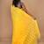 Yellow Tant Jamdani Saree Without Blouse Piece