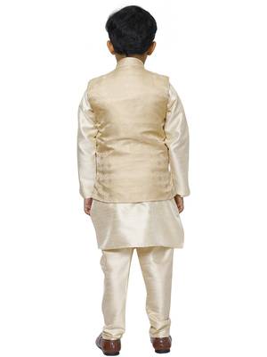 Grey Stripes SIlk Jacquard Kurta Pajama Set // Traditional Wear 4