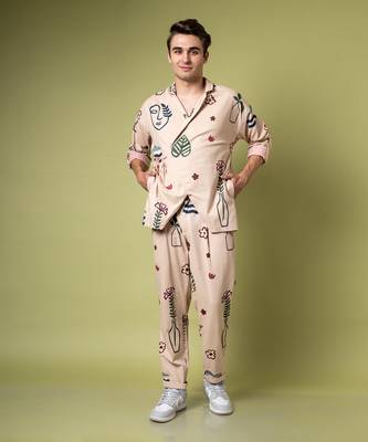 Beige Wrap Shacket 2