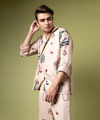 Beige Wrap Shacket 3