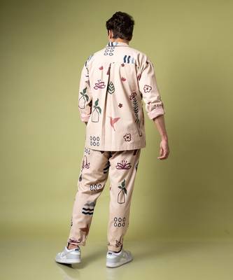 Beige Wrap Shacket 5
