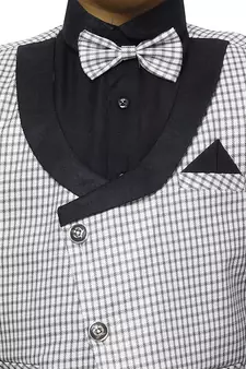 Black 3 Piece Baba Suit Set Cotton For boys // Western Wear