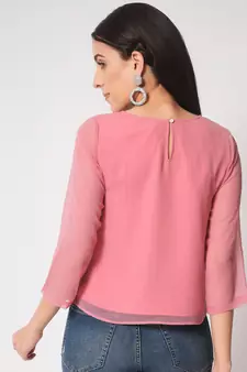 MATINE Women Onion Pink Embellished Dress