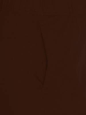 Lyra Cotton Stretch pencil Pant  Hot Chocolate for Women 4