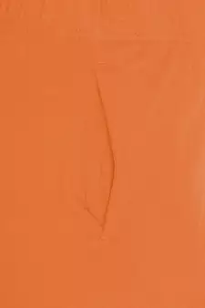 Lyra Cotton Stretch pencil Pant  Fire Orange for Women
