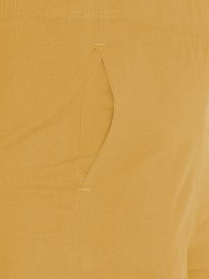 Lyra Cotton Stretch pencil Pant  Beige for Women 4