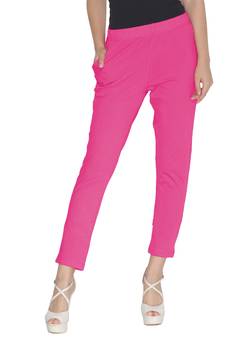 Lyra Cotton Stretch pencil Pant  True Rani for Women