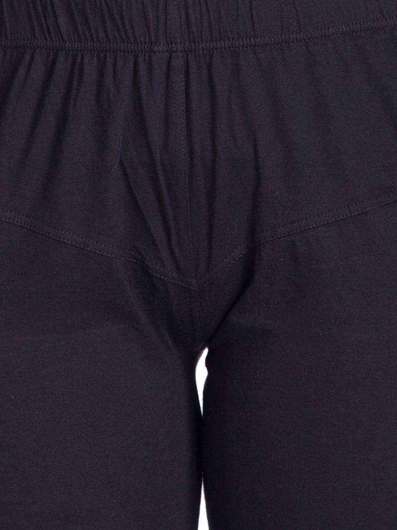  Lyra Black Free Size Churidar Leggings