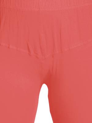  Lyra Tender Peach Free Size Churidar Leggings 4