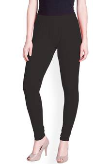  Lyra Deep Grey Free Size Churidar Leggings