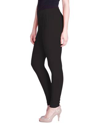  Lyra Deep Grey Free Size Churidar Leggings 2