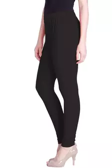  Lyra Deep Grey Free Size Churidar Leggings