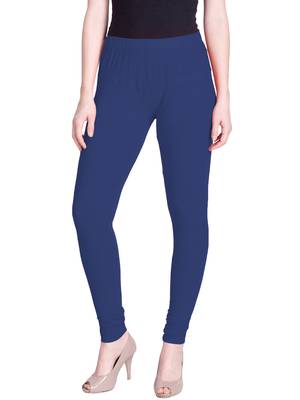  Lyra Blue Free Size Churidar Leggings 1