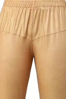  Lyra Light Gold Free Size Churidar Leggings