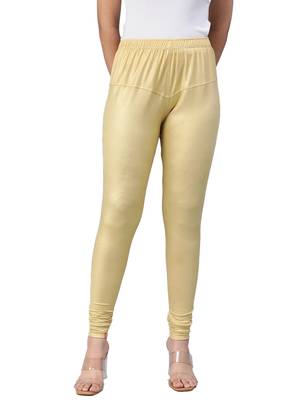 Lyra Copper Free Size Churidar Leggings 1