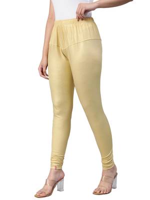  Lyra Copper Free Size Churidar Leggings 3