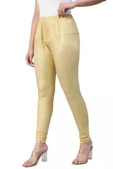  Lyra Copper Free Size Churidar Leggings