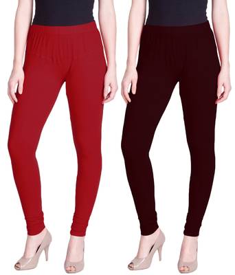  Lyra Multicolour Free Size Churidar Leggings 1