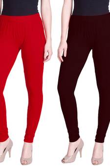  Lyra Multicolour Free Size Churidar Leggings