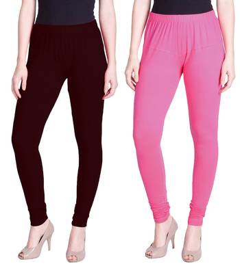  Lyra Multicolour Free Size Churidar Leggings 1