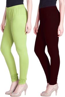  Lyra Multicolour Free Size Churidar Leggings