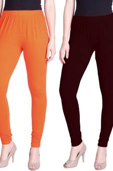  Lyra Multicolour Free Size Churidar Leggings