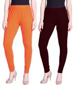  Lyra Multicolour Free Size Churidar Leggings